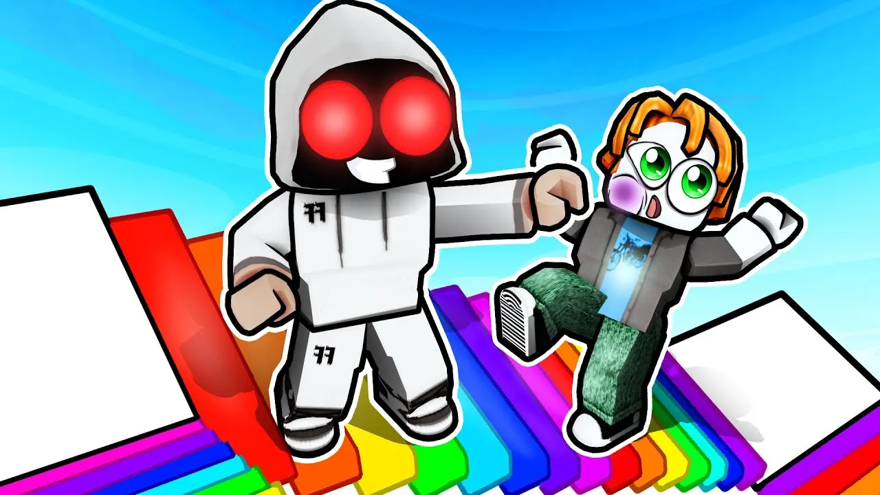 Thumbnail for "ROBLOX STAIRS OF RAGE!!" on FoltynPlays